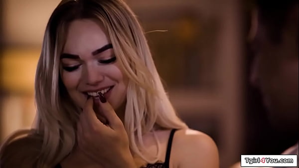 Stepdad confesses crush on trans stepdaughter Emma Rose and they kiss.The small tits tgirl facefucks him and then barebacks him.Then the ts rims him  