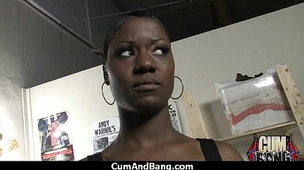 Black Slut Group In Her Mouth 19