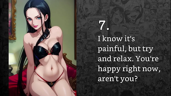 [FayGrey] NicoRobin And Uruti from one piece TeamUp to train you into a compliant good pet. JOI Instructions, Cum Eating Instructions, Edge, Sounds, CBT and female domination.