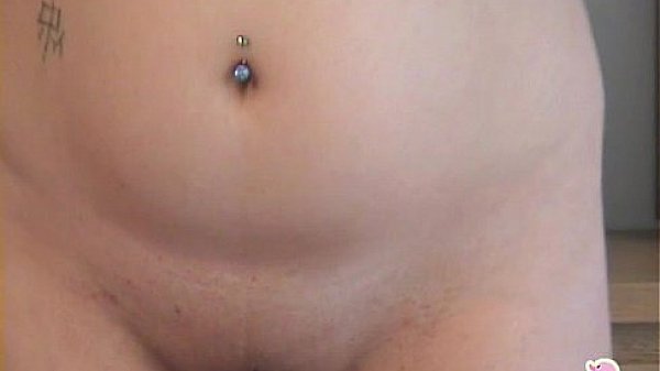 Amateur pregnant teen plays with her tight body and swollen stomach