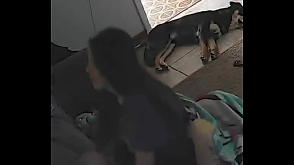 Riding dick on the couch  