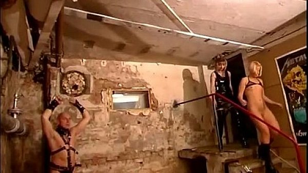 Two hot girls t. an older man