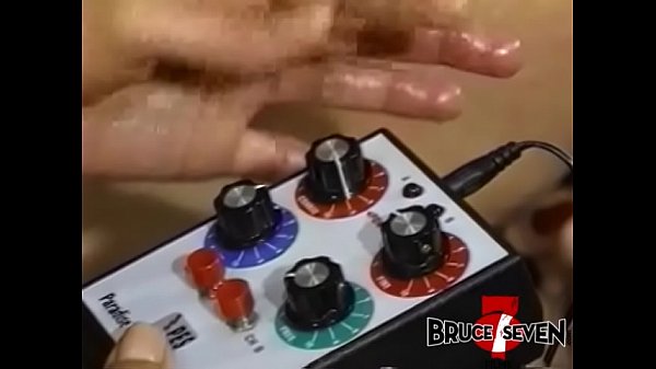 Kinky dykes playing with sex toys in foursome orgy