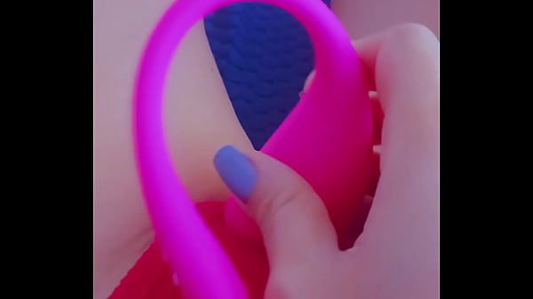 POV Toy Tease: Stunning Babe Plays with Her Lush  