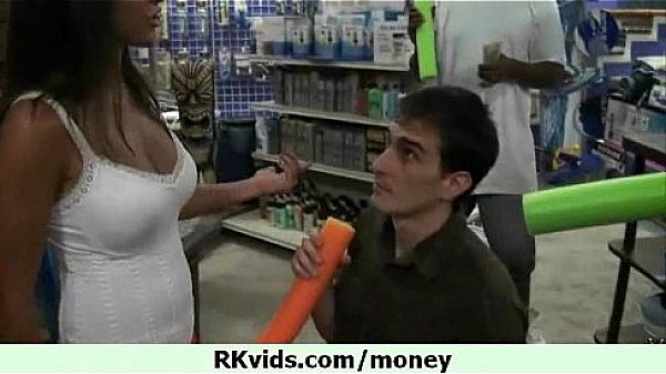 Horny chick fucking for money 4