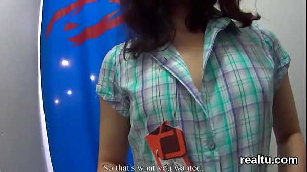 Flawless czech girl gets teased in the mall and pounded in pov