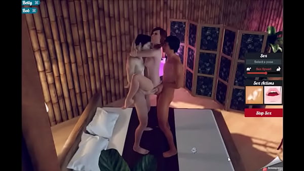 3Somes on 3DXChat (MMF)