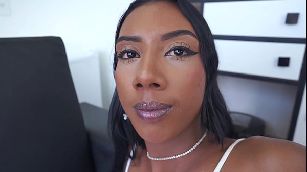 Bootilicious 22 years Brazilian Nubian cutie, Naomi Salles comes to Mambo Perv to fuck a very huge cock (Anal, ATM, painful anal, ebony, Monster cock) OB447