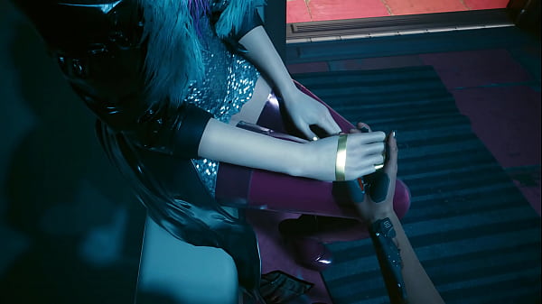 Evelyn Cyberpunk 2077 Animated Sex | Laguna Bend | Lizzie's Braindance Mod 