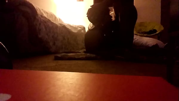 Big ass juicy brown chick suck then fucked at home