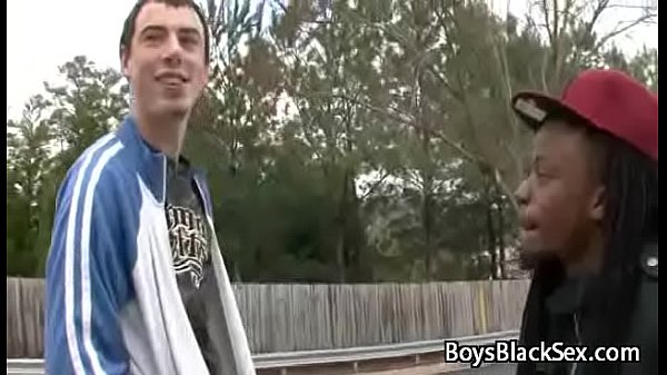 Black Gay Dude Fuck White Teen Sexy Boy In His Tight Ass 09
