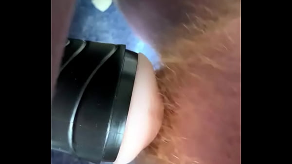 Small ginger dick with fleshlight