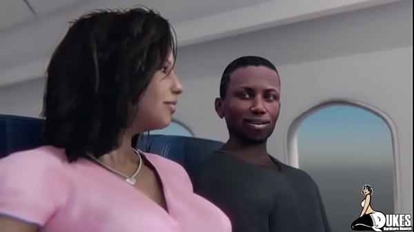 Comendo uma uma m&atilde;e de fam&iacute;lia do avi&atilde;o 