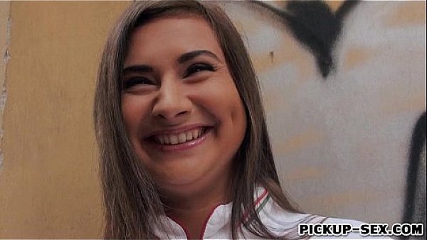 Beautiful amateur European chef Latoya analyzed for money
