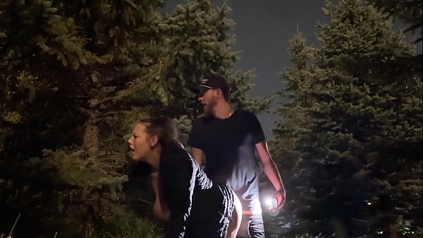 Wife Almost Caught Having Sex in Public