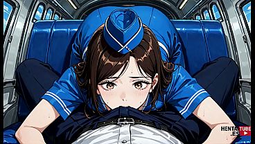Hentai - Sheila flight attendant Photo Compilation