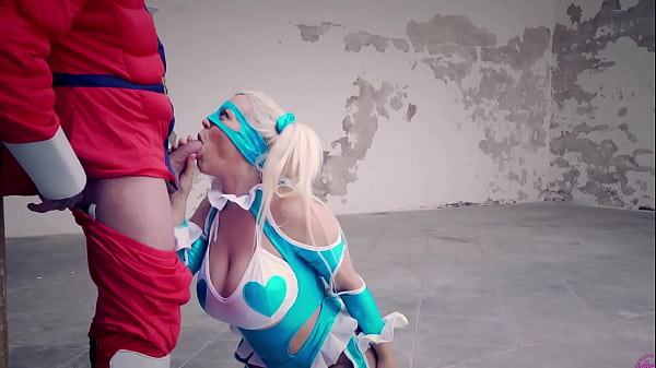 STREET FIGHTER COSPLAY WITH FIGHT AND SEX EMILIO ARDANA - BLONDIE FESSER