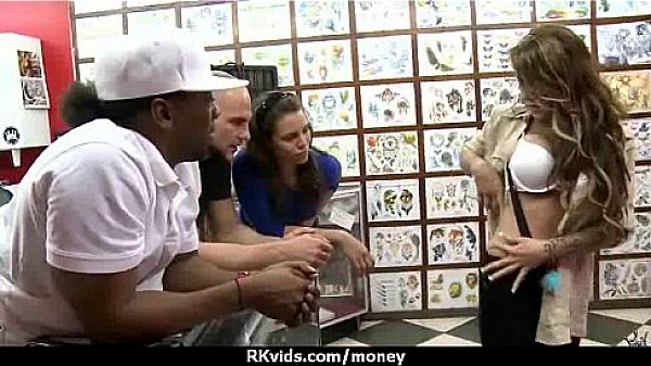 Hot sexy amateur babe needs a lift and takes cash 12