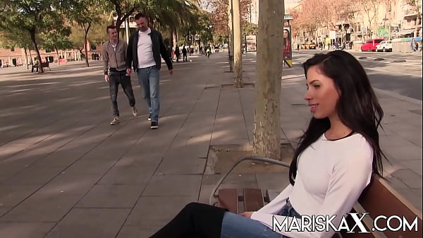 Skinny brunette chick has her tight cunt penetrated deep 