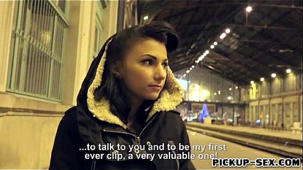 Cute Czech slut Caprice fucked by stranger dude for money