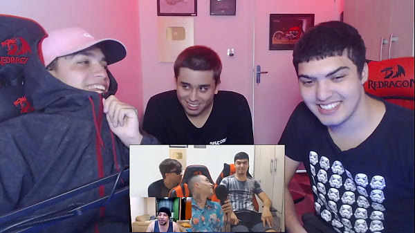 react do porno do bluezao