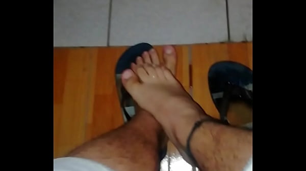 Cum on feet  