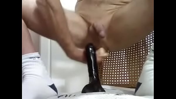 bi doing double anal with toys  