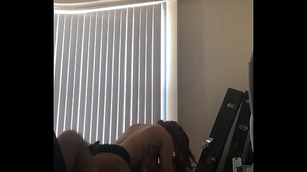 Asian babe riding cock