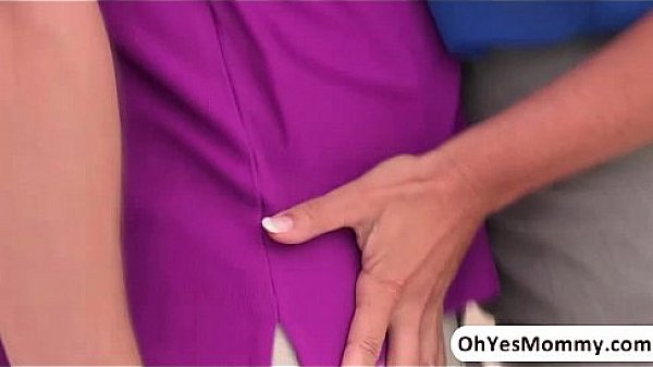 Sexy mature stepmom Cherie Deville seduces her stepdaughters boyfriend  