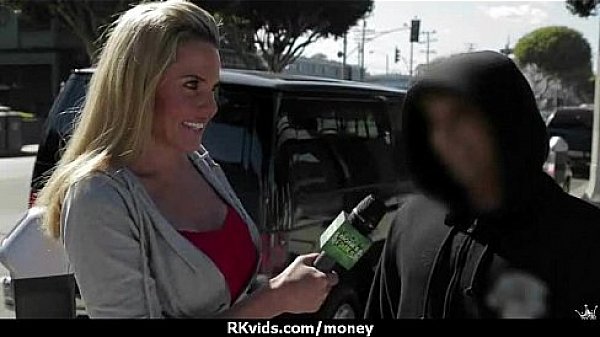 Hot sexy amateur babe needs a lift and takes cash 15