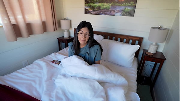 BRATTY BIG TITTY LATINA STEP SIS wanted to FUCK in a national park - Cami Strella