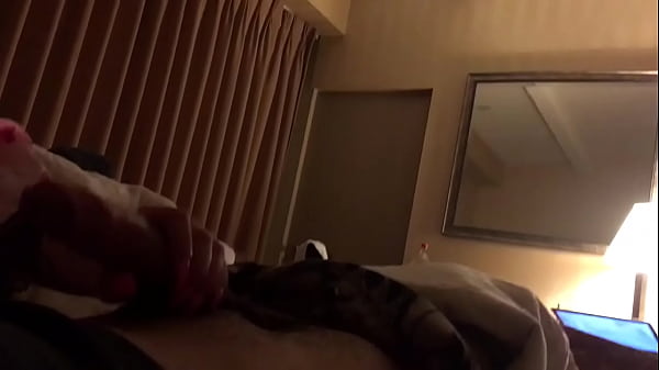 Pretty bitch deep throating her bf big dick 