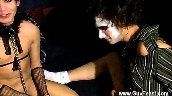 Naked men Even though Trace admits he's fun, he still coaxes