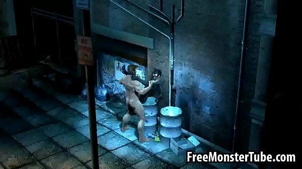 3D Cartwoman getting fucked hard by Wolverine