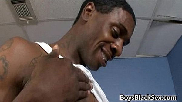 Blacks On Boys - Gay Hardcore Interracial Fuck Video 09