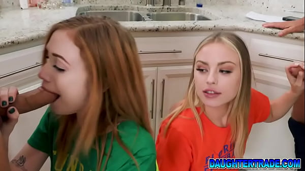 When your stepdaughters are so hot that you decide to swap and fuck them
