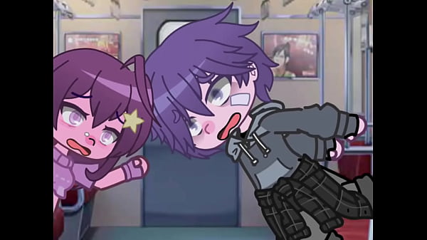 Boy and girl get freaky in train