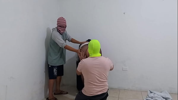 BRICKLAYER FULFILLS HIS WIFE'S FANTASY ON HALLOWEEN!! SHE WANTED TO HAVE SEX WITH HER HUSBAND'S BEST FRIEND AND BE WATCHED WHILE SHE'S FUCKED LIKE A WHORE IN HIS PRESENCE. REAL HOMEMADE PORN