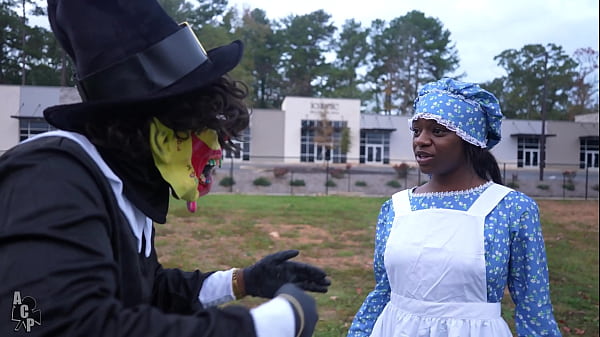 Gibby Fucks Ebony Superstar Majesty Nasty all over Atlanta's most popular food places!