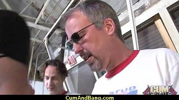 Cum Ebony Whore Takes Multiple Facials 11