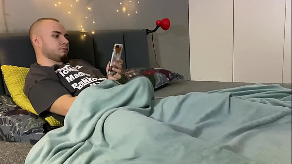 Stranger girl caught me jerking off and flashing my dick and helped me cum. 