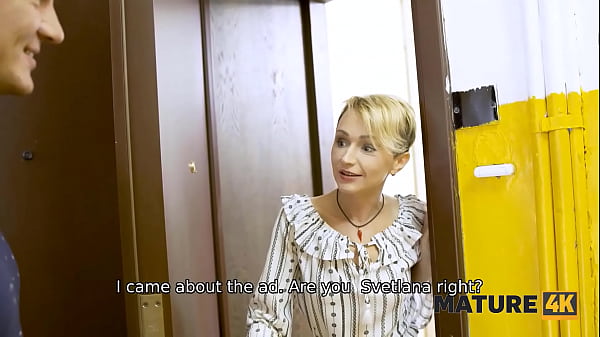 MATURE4K. Minx over forty takes cock in mouth and twat in hubbys absence