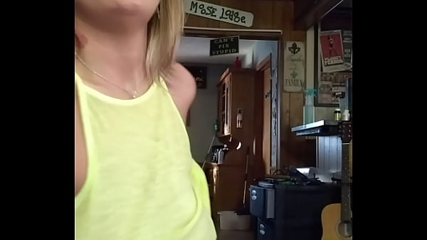 Masturbating home alone