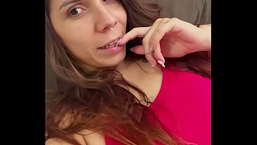 Short dress, no panties | Solo provocation until you lose control