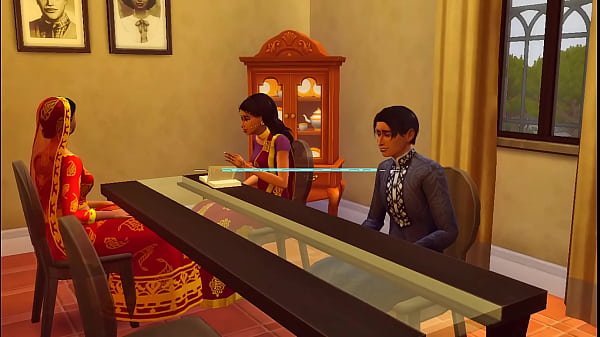 MENINA E HOMEM COMPARTILHAM A MESMA GAROTA PEQUENA E LOIRA