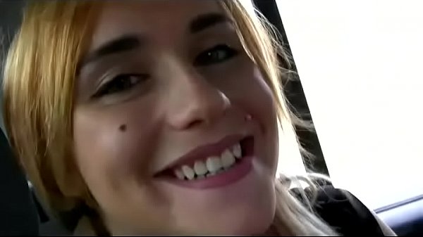 Cute blondie picked up and fucked for money