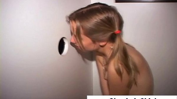 Slut swallows cum load