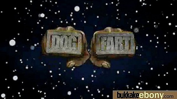 Gorgeous ebony lady sucks white dicks and gangbang fucking 8 