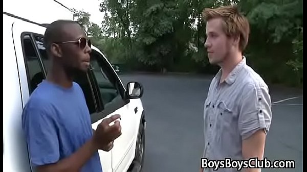 Blacks On Boys - Gay Hardcore Interracial Fuck Clip 17