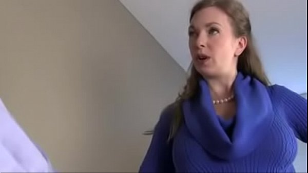 Mature Lady With Young Boy In Church